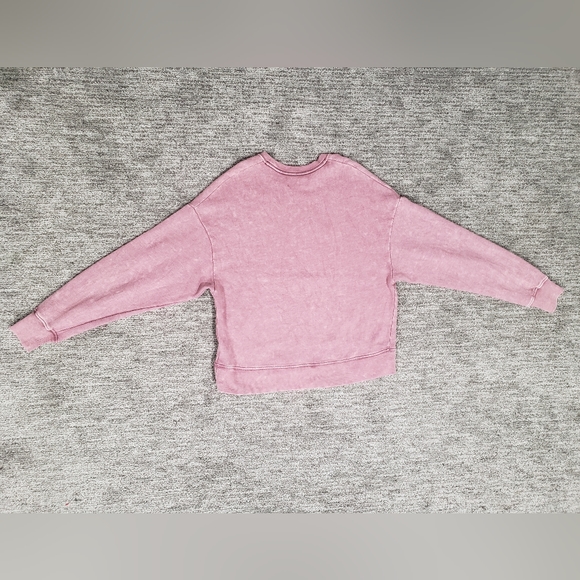 Hollister Small Pink Crewneck Sweatshirt - Picture 7 of 8